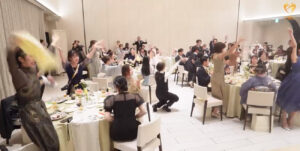 結婚式でフラッシュモブ
