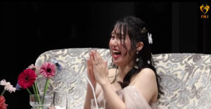 結婚式余興で新婦が感動